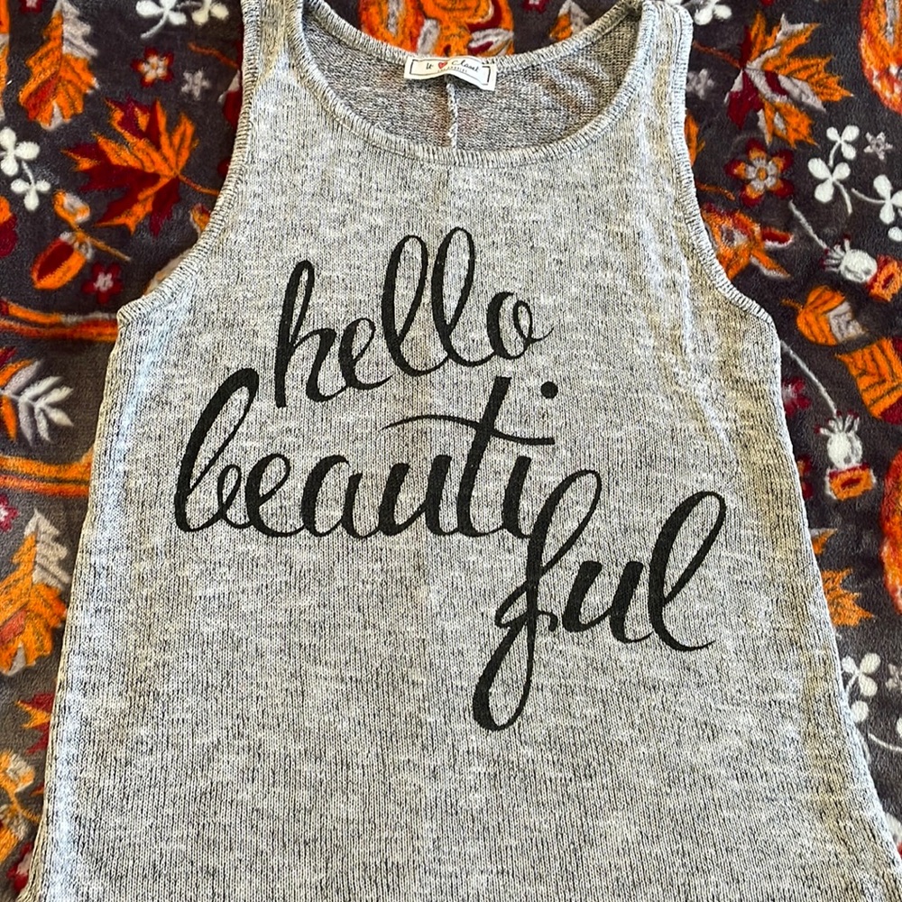 Sweater tank